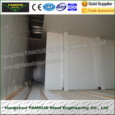 China Insulated Embossed Aluminum Polyurethane Sandwich Panel 200mm Cold Room supplier