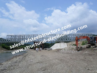 China Prefabricated Steel Bailey Bridge Modular Designed Temporary Emergency Mabey Panel Bridges Galvanized supplier