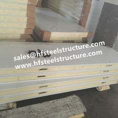 China Pu Polyurethane Sandwich Cold Room Panel For Vegetables Meat And Fruit Storage supplier