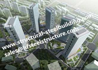 China Low Medium And High Hise Multi-storey Steel building / steel prefab buildings supplier