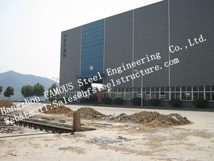 China Column Type Prefabricated Industrial Steel Buildings Welded Craft For Workshop supplier