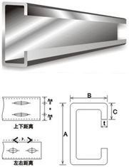 China Building Material Galvanised Steel Purlins supplier