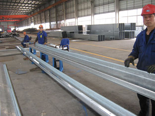 China Common-used C and Z Section Galvanised Steel Purlins For Fix Roof And Side Claddings supplier
