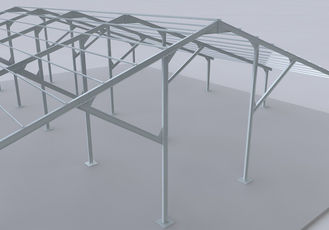 China Galvanized Industrial Steel Buildings Prefabricated With Various Building System supplier