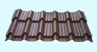 China Light Weight Metal Roofing Sheets Waterproof Glazed Tile Shaped supplier