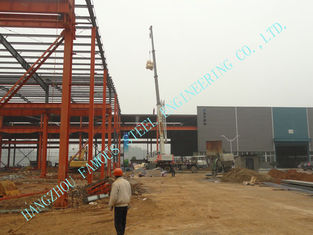 China Multi Gable Span Steel Framed Buildings Prefabricated ASTM Standards 82' X 96' H Section supplier
