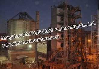 China Industrial Structural Steel Fabrications Bolivia Cement Plant supplier