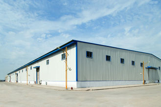 China Precision Prefabricated Steel Shed Storage, Hot Dip Galvanized Pre-Engineered Building supplier