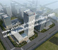 China Commercial Residential multi storey steel frame buildings And High Rise Building Contractor factory