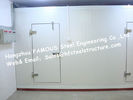 China Commercial Walk In Freezer Industrial Cold Room Chambers / Walk in Cooler and Refrigerator factory
