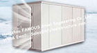 China Prefab Walk in Freezer Units Cold Room And Walk In Cooler Box  with Metal Camlock Panels For Poultry factory