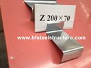 China Custom Light Galvanised Steel Purlins For Warehouse Roof And Wall C Channel factory