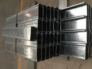 China Q235 , Q195 Galvanised Steel Purlins With Structural Steel Secondary Structure factory