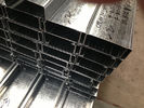China Q235 Q345 Galvanized C and Z Steel Purlins With 275g/m2 Zinc Coating Thickness factory