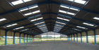 China Prefabricated Industrial Steel Building With H Type Columns And Beams factory