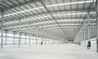 China Corrosion Resistant Light Weight Metal Structural Steel Buildings With Huge Space factory