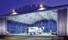 China Longevous Roof Systems Steel Aircraft Hangar Buildings Constructed Pipe Truss factory