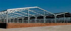 China Welded Or Hot Rolled, Railway Station, Q235 &amp; Q345 Structural Metal Truss Warehouse factory