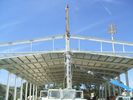 China Galvanized Prefabricated Steel Aircraft Hangar Buildings Fast Erection factory