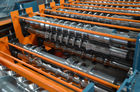 China Roof Sheet / Roof Tile Roll Forming Machine For Metal Roofing Tiles factory