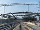 China Railway Station Structural Metal Truss Buildings, Rust-proof Painting with 2-4 Layers factory