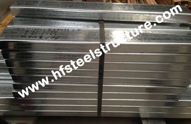 Galvanized C Purlin Steel Building Kits For Construction Material / Bracket