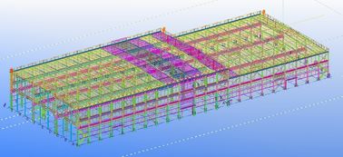 Pre-engineered Prefabricated Steel Commercial Structural Engineering Designs