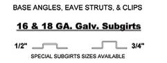 Custom / OEM Galvanized G90, Galvalume, Steel Buildings Kits for Metal Building