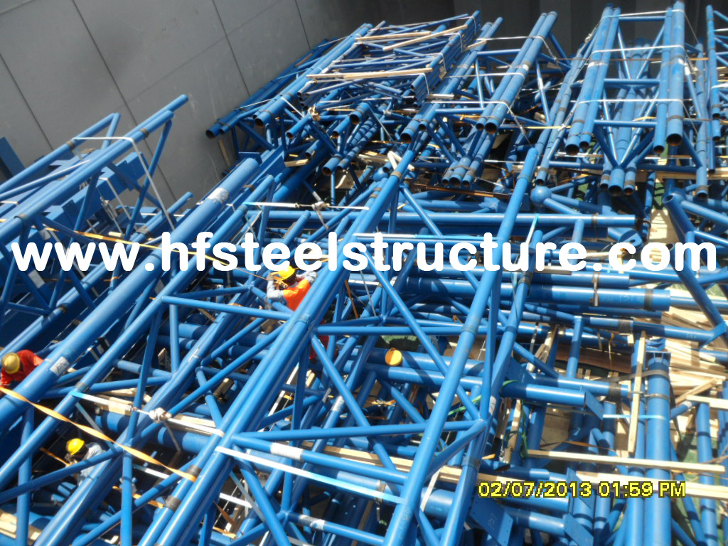 Durable Cold Galvanizing Pre-engineered Building Q345 Heavy Steel Structure