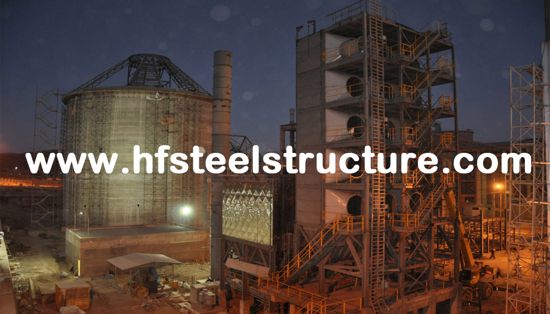 Welding, Braking Structural Industrial Steel Buildings For Workshop, Warehouse And Storage