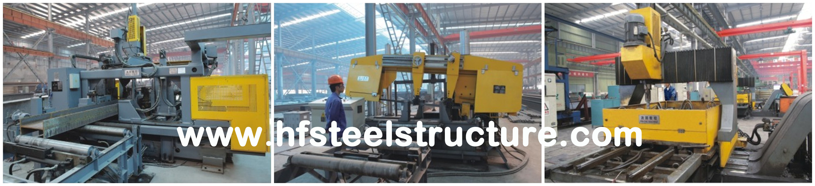 Q345QD Heavy Steel Structural Industrial Steel Buildings With Welded H Beam Steel Structure