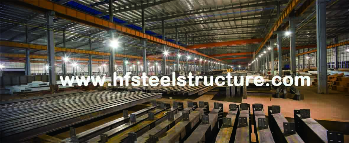 Single Span Industrial Steel Buildings Fabrication With Prefabricated