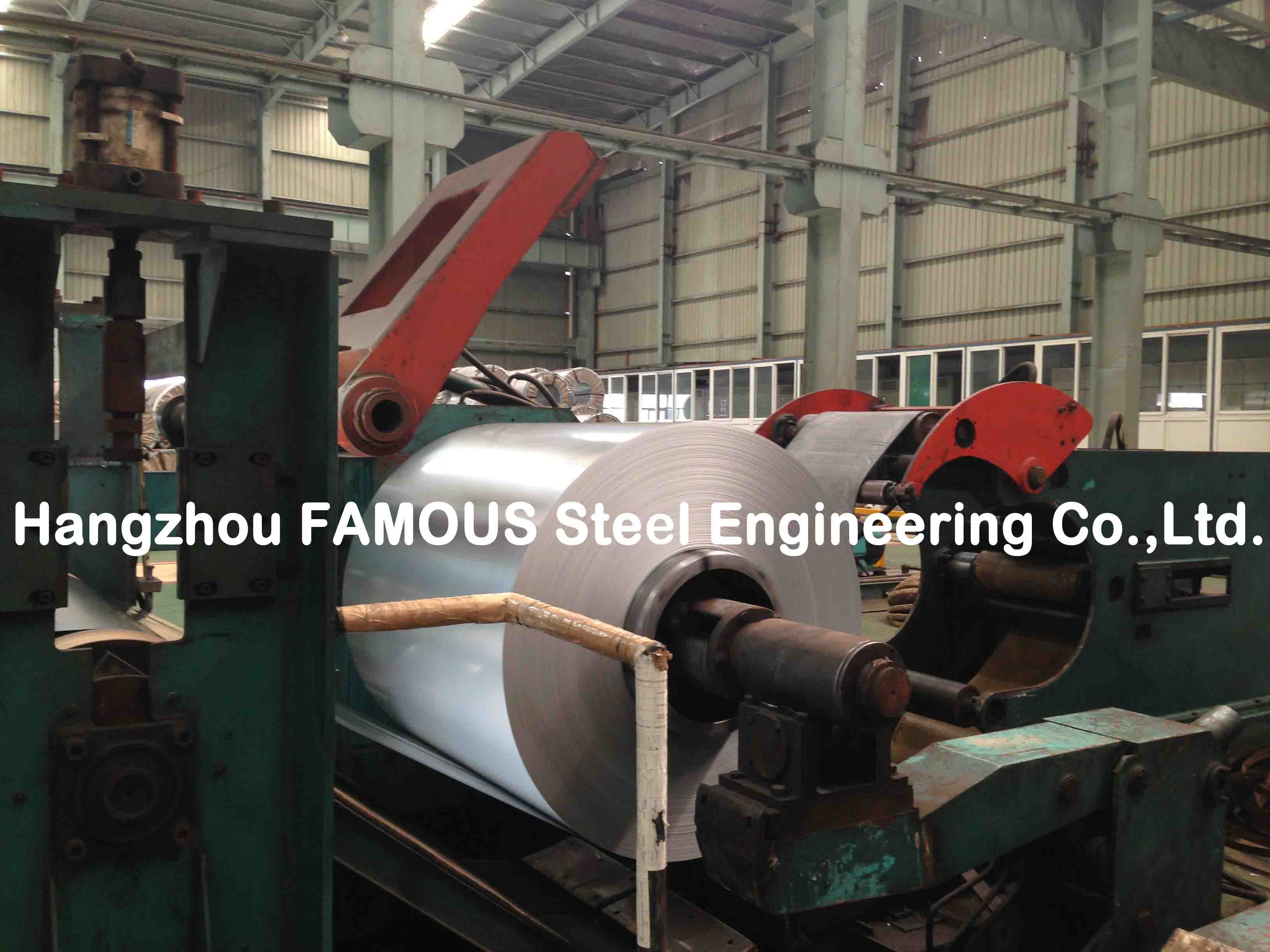 Various Standards Galvanized Steel Coil For Secondary Color Painting Coated