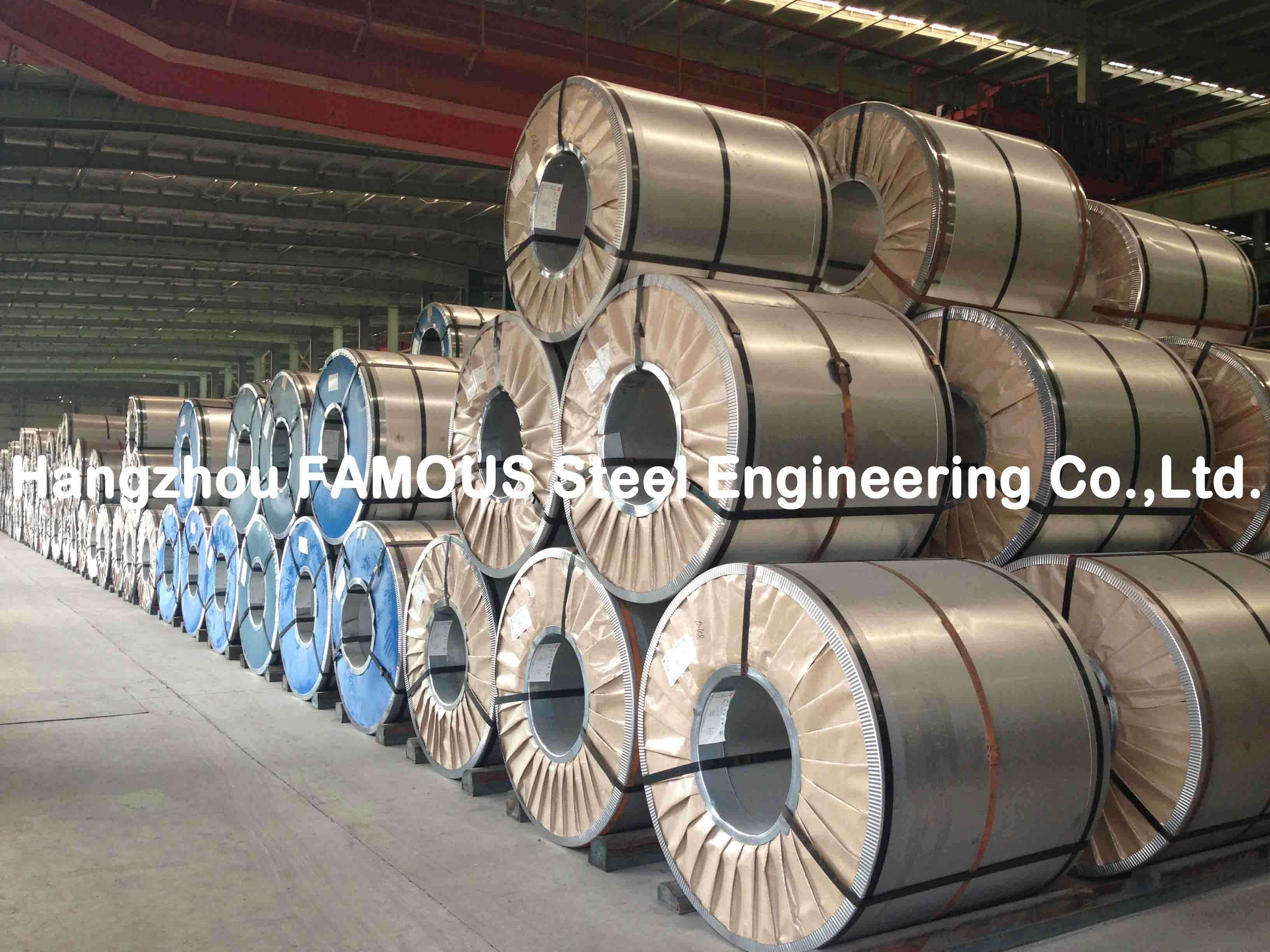 Metal Steel Building Galvalume Steel Coil / Steel Plate With ASTM / EN