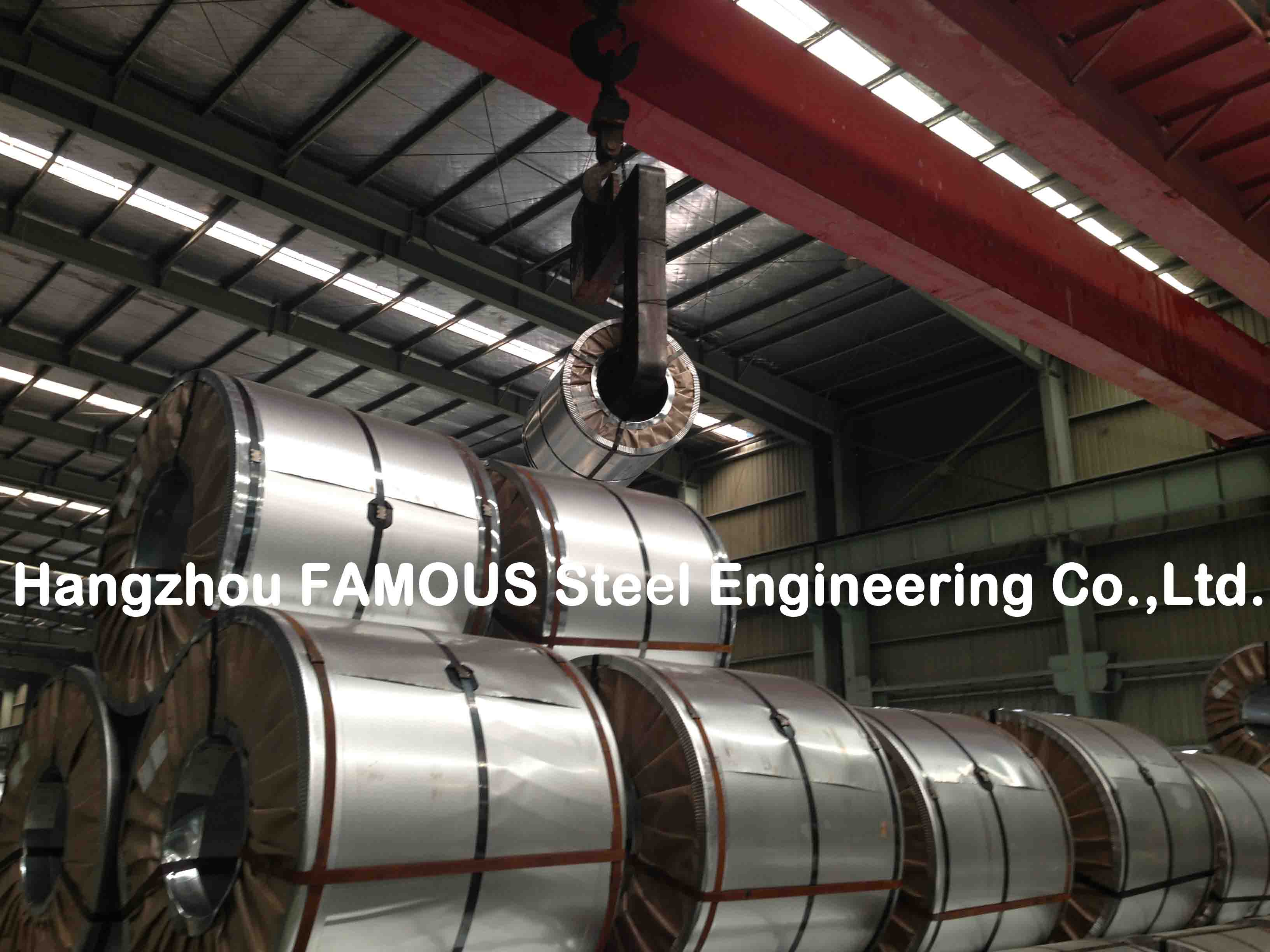 Agriculture Zinc Primer Galvanized Steel Coil By Hot Dip Galvanization Treatment