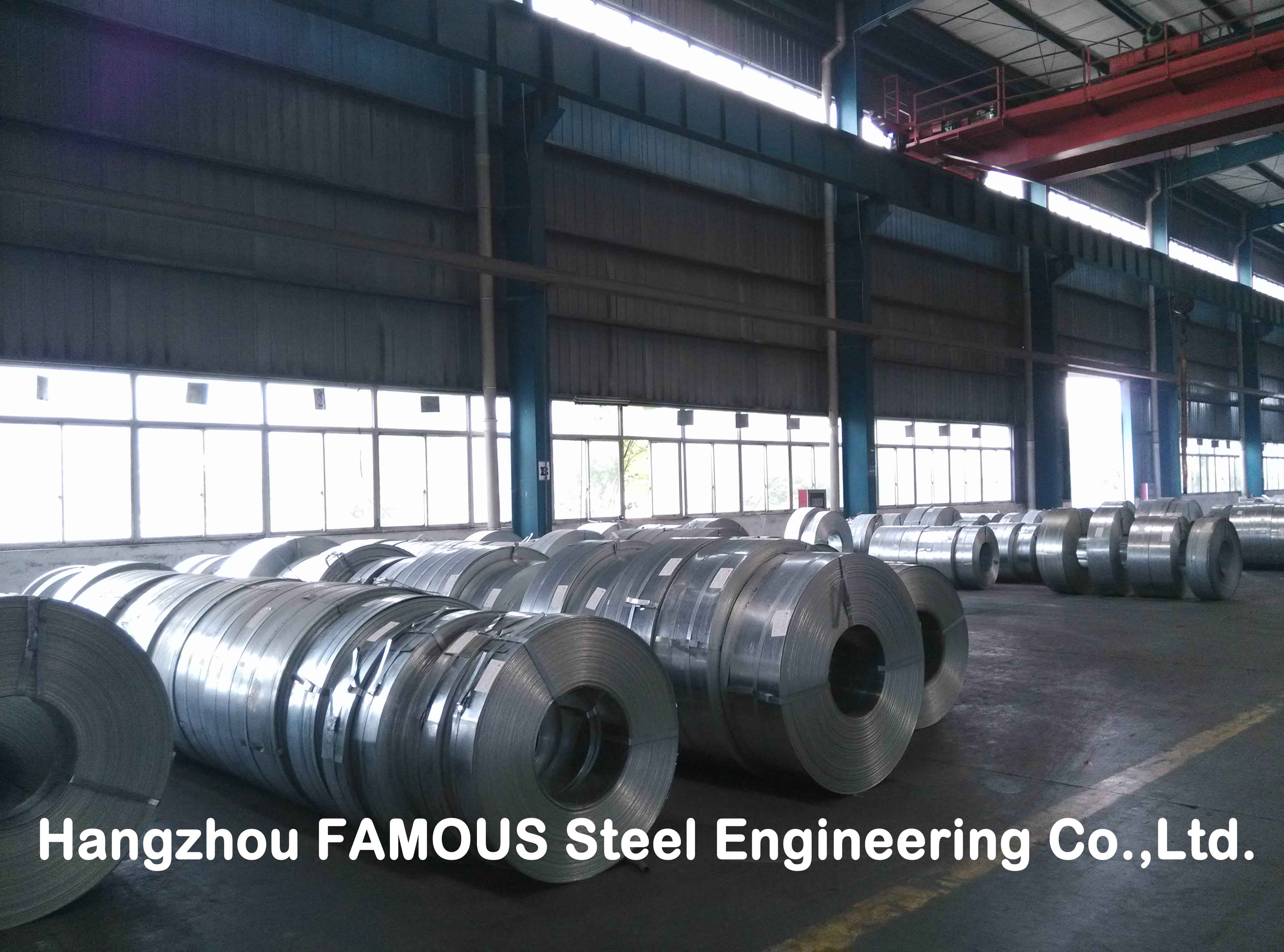 Cold Rolled Hot Dipped Galvanized Steel Strip Galvanized Steel Coil 600mm - 1500mm Width