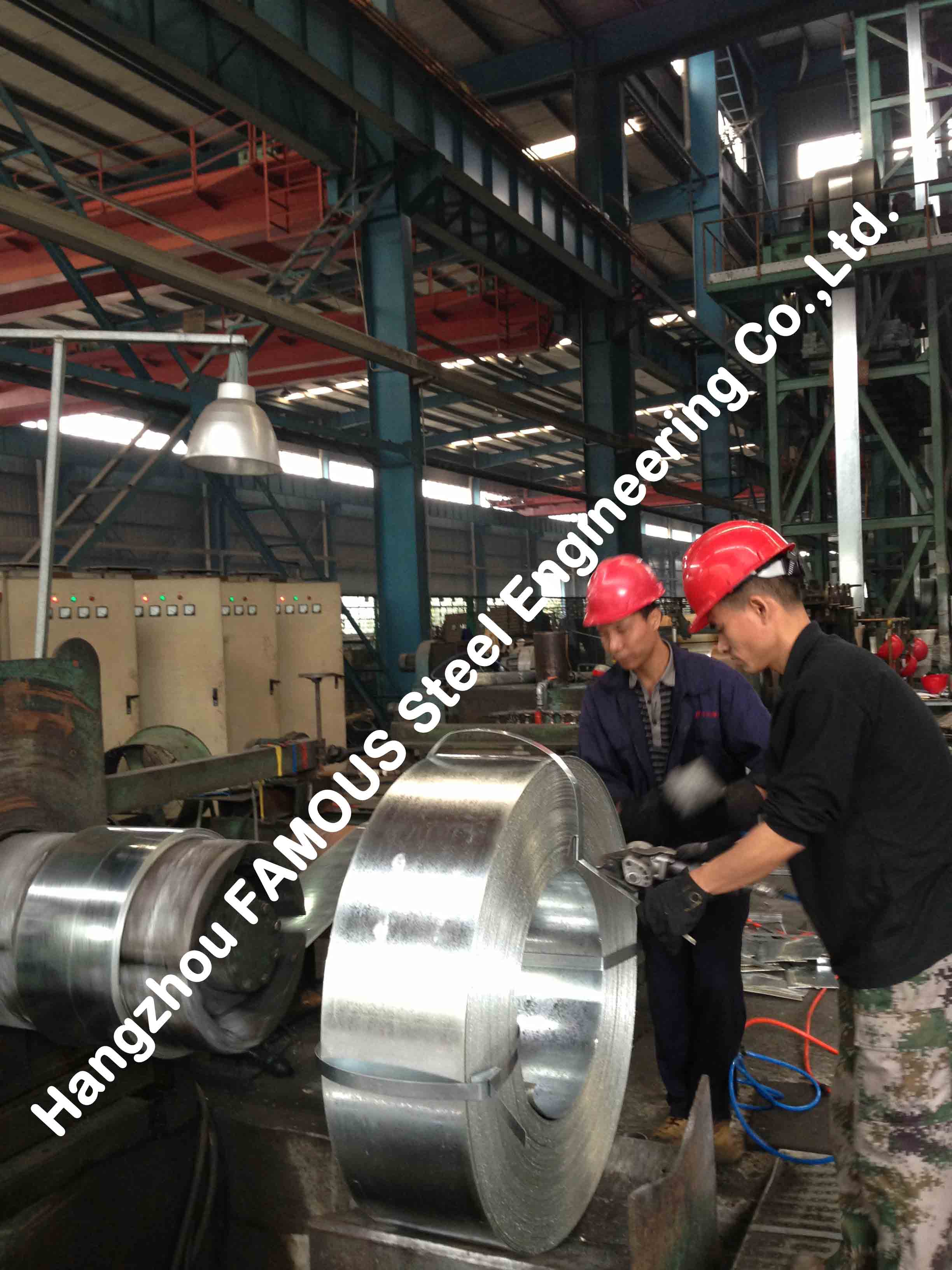 Hot Dipped Cold Rolled Galvanized Steel Coil For Light Industry