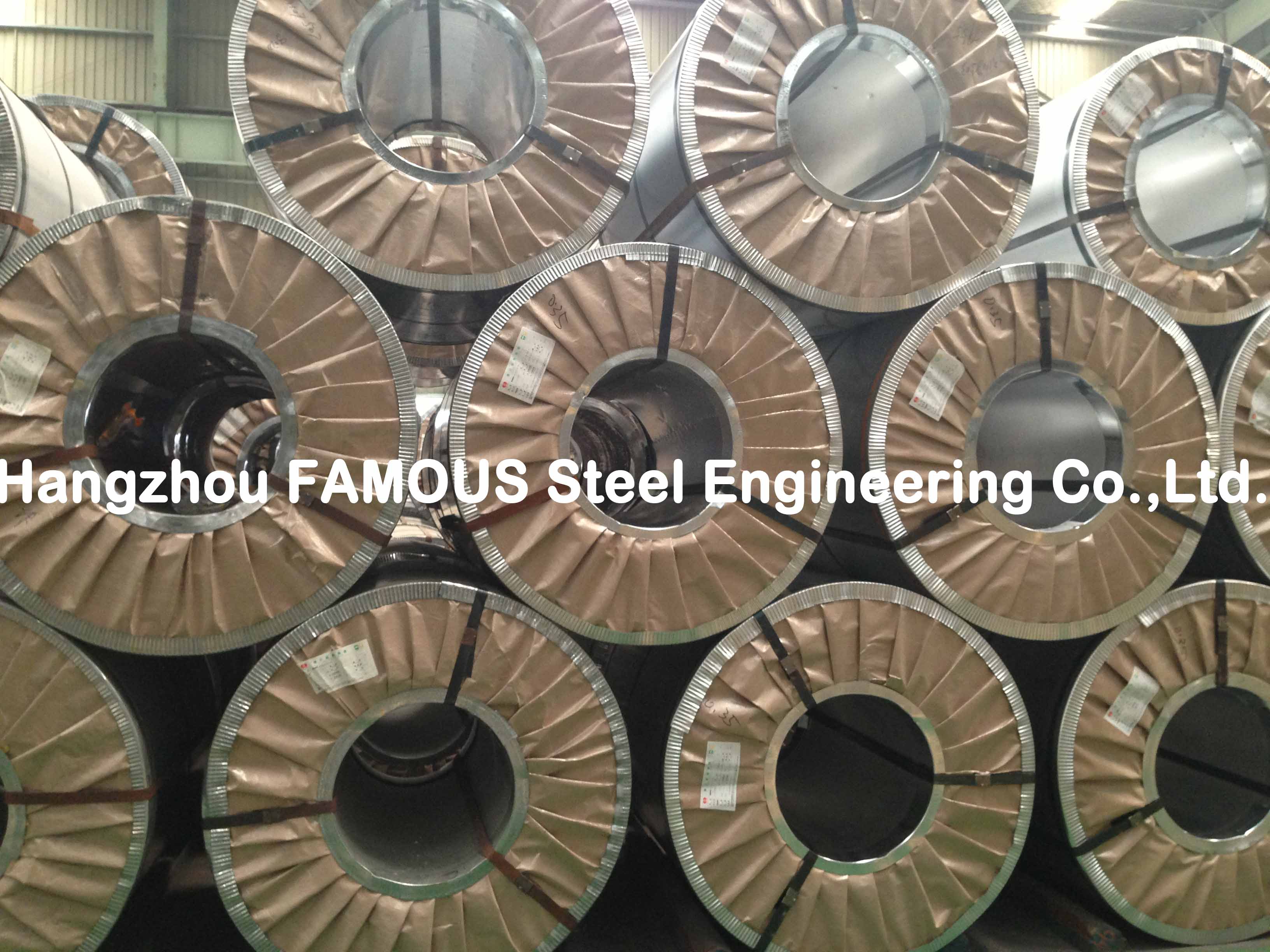 Hot Dipped Chromated / Oiled / Galvanized Steel Coil Zinc , ASTM Steel Sheet
