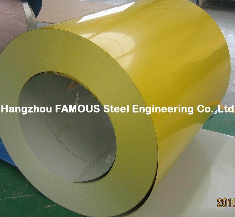 Al-Zn Coated Prepainted Steel Coil Color Strip Galvanized / Galvalume
