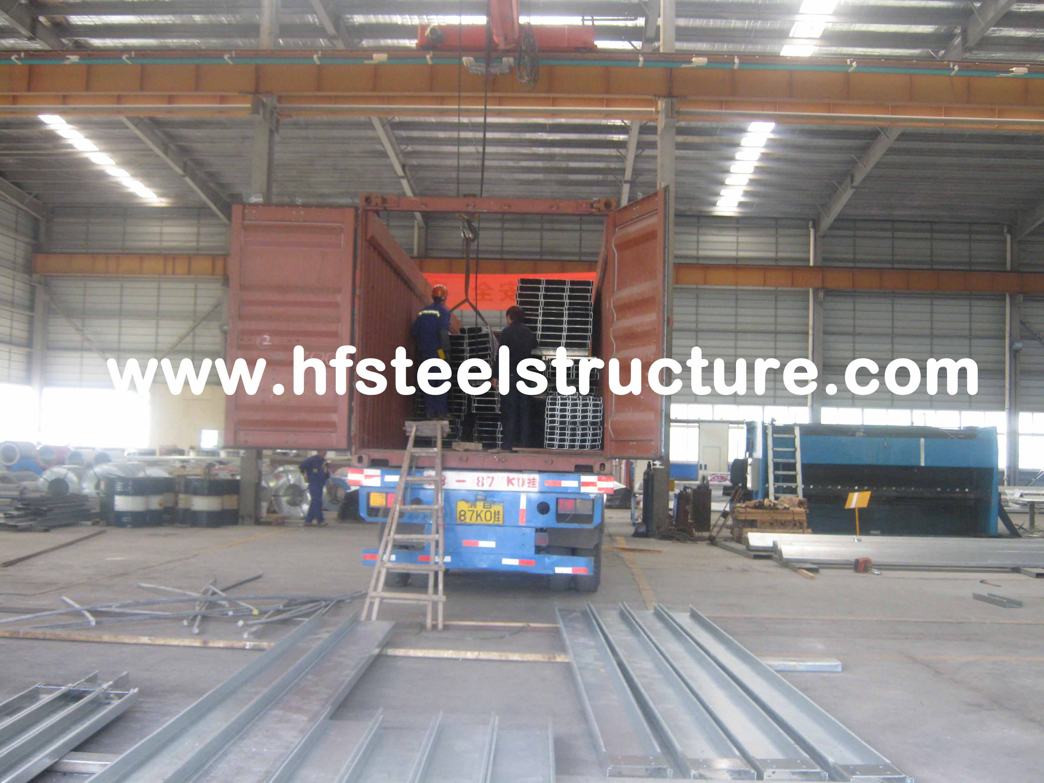 Hot Dipped Galvanised Steel Purlines By Galvanizing Steel Strip For Prefab House