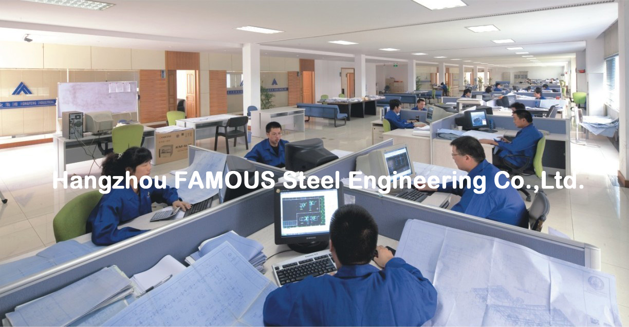 Architectural Engineering Structural Design , Customized Prefab Steel Workshop