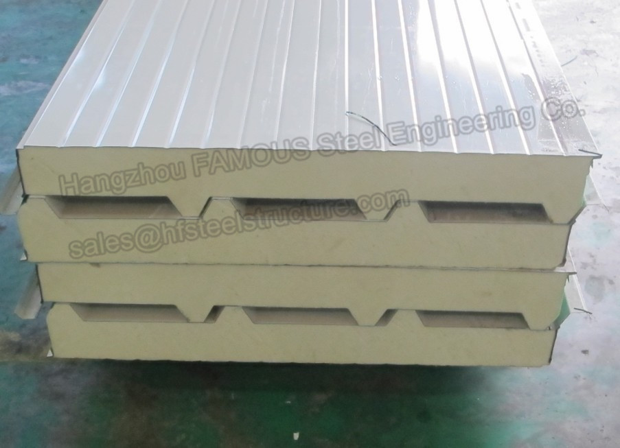 PU Cold Room Insulated Sandwich Panels