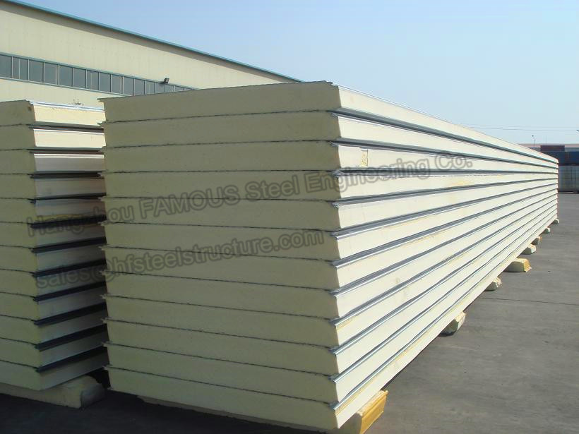 PU Cold Room Insulated Sandwich Panels