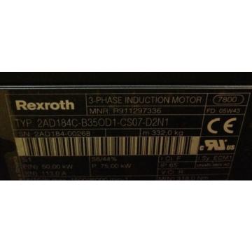 Rexroth Morocco  3 phase Induction Motor 2AD184C #034;Origin#034;