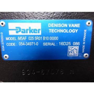 Origin Gobon  PARKER DENISON HYDRAULIC VANE MOTOR M5AF-025-5R01-B10-00000