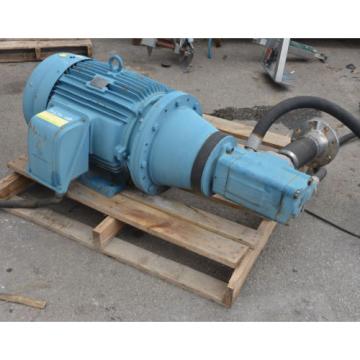 Rexroth Gibraltar  PVQ-1/162-122RJ156DDMC hydraulic pumps and 30 KW 40HP motor 6 pole motor