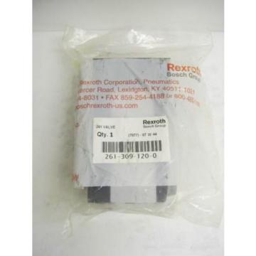 TM-2287, REXROTH 261-309-120-0 PNEUMATIC SOLENOID ISO VALVE