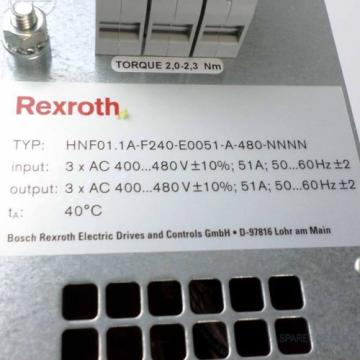 Rexroth India  Netzfilter HNF011A-F240-E0051-A480-NNNN GEB