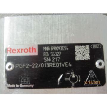 origin Jordan  Rexroth hydraulic gear pumps pgf2-22/013re01ve4