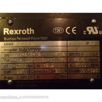 Rexroth Western Sahara  Servomotor SF-A4 0230 030-00 050  SF-A4023003000050 SFA40230030000